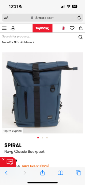 Secondary school back packs