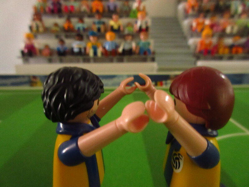 It's time for the Olympic Games for the Playmobil people in our house...