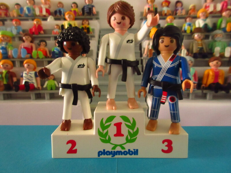 It's time for the Olympic Games for the Playmobil people in our house...