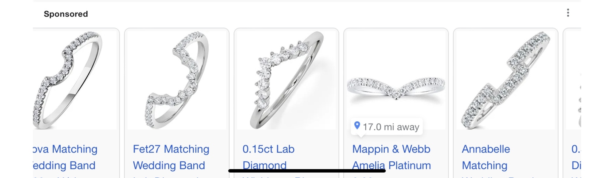 what sort of wedding band would fit with this engagement ring?
