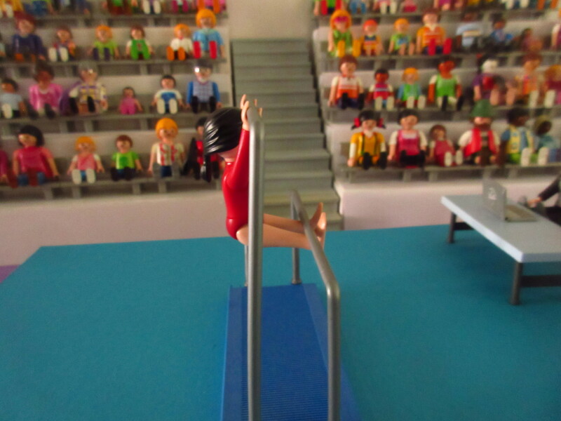 It's time for the Olympic Games for the Playmobil people in our house...