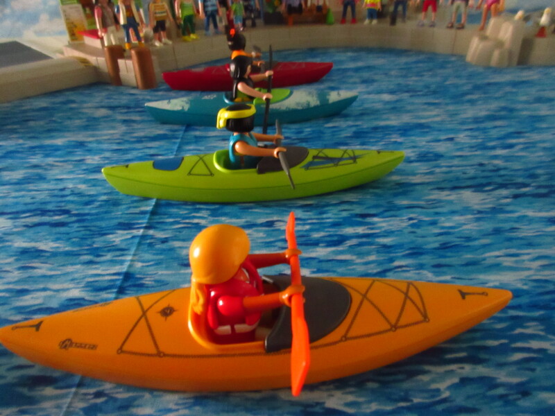 It's time for the Olympic Games for the Playmobil people in our house...
