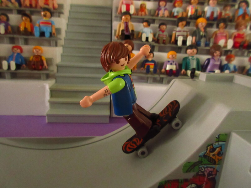 It's time for the Olympic Games for the Playmobil people in our house...