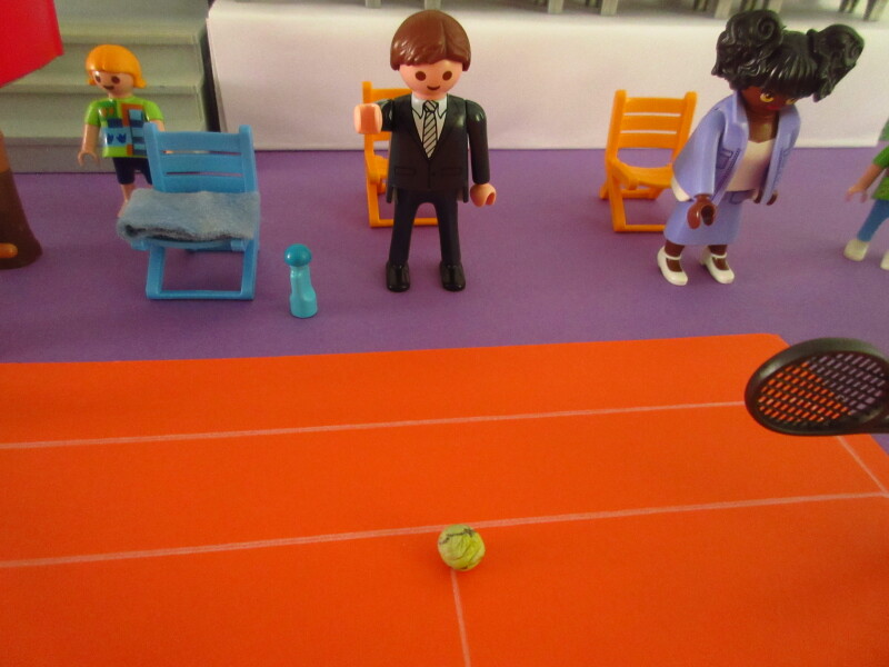 It's time for the Olympic Games for the Playmobil people in our house...