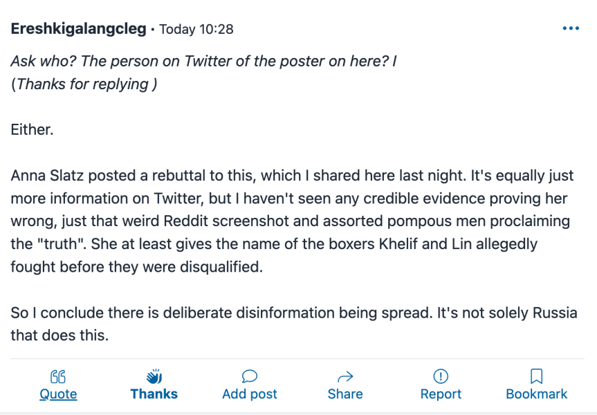 Thread 2: TWO “Female Boxers” Set To Compete At Paris 2024 Were Previously Disqualified From Women’s World Championship For Having “XY Chromosomes”