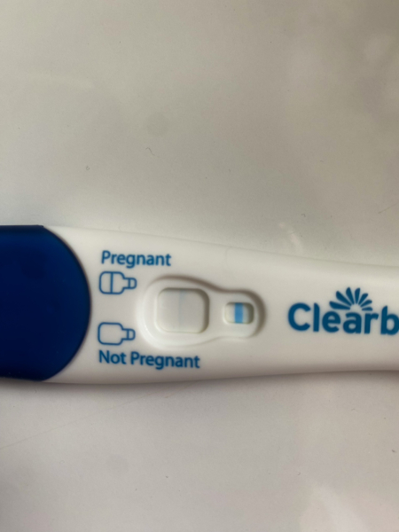 Clearblue faint positive or evaporation line?