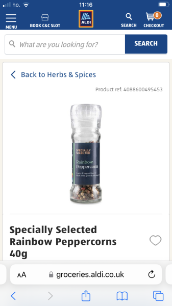 no not have pepper in the house?