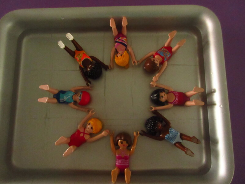 It's time for the Olympic Games for the Playmobil people in our house...