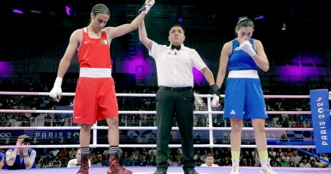 A woman has to box a man today at the Olympics. AIBU to be scared for her?