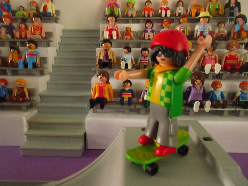It's time for the Olympic Games for the Playmobil people in our house...