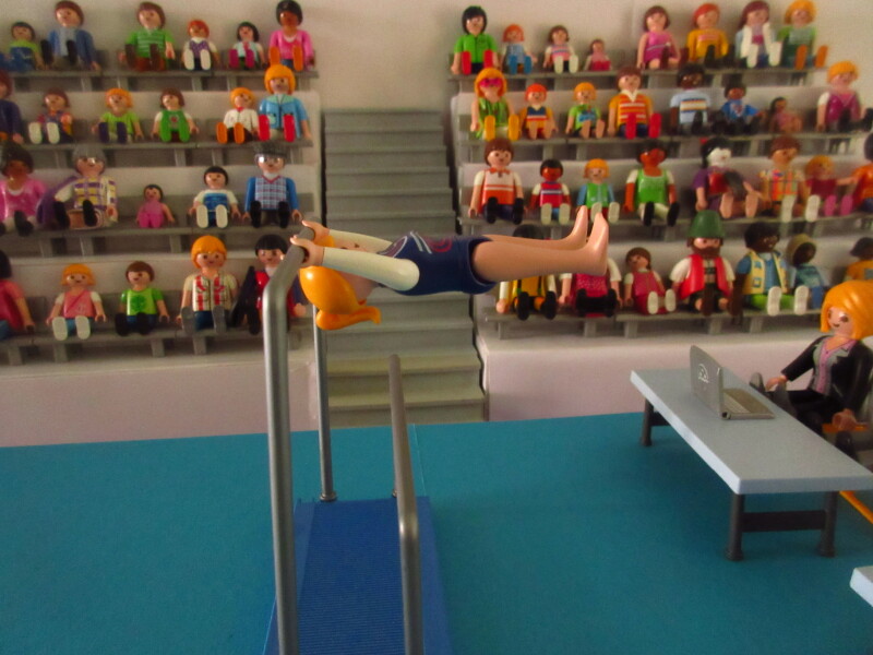 It's time for the Olympic Games for the Playmobil people in our house...