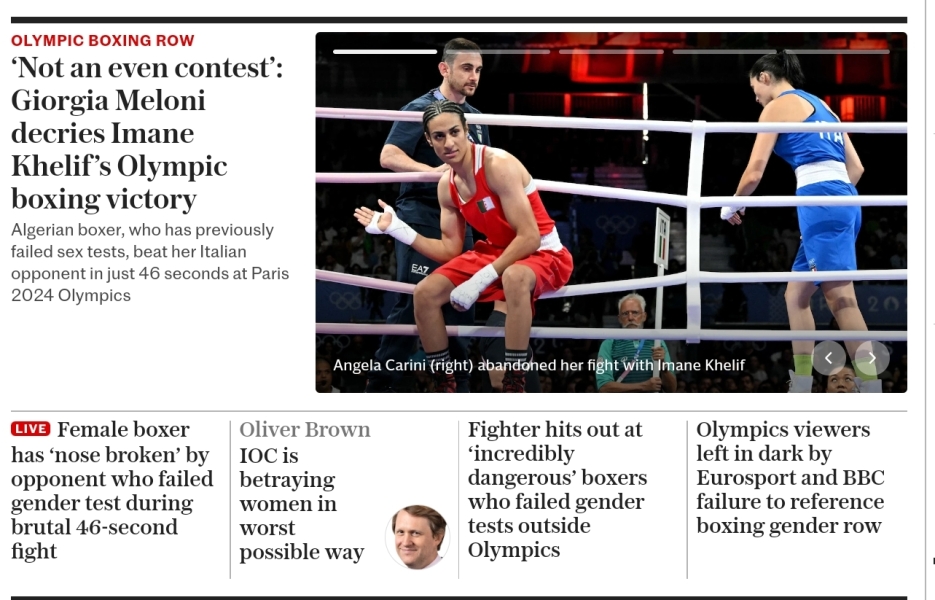 TWO “Female Boxers” Set To Compete At Paris 2024 Were Previously Disqualified From Women’s World Championship For Having “XY Chromosomes”