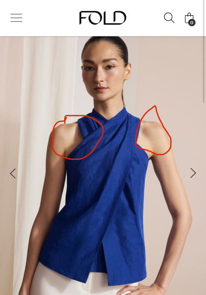 What is this bit of flesh called and a top from The Gold