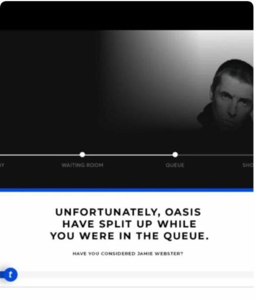 Oasis tickets