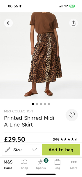 Which leopard print skirt for A/W?