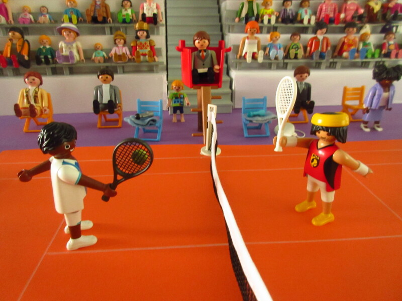 It's time for the Olympic Games for the Playmobil people in our house...