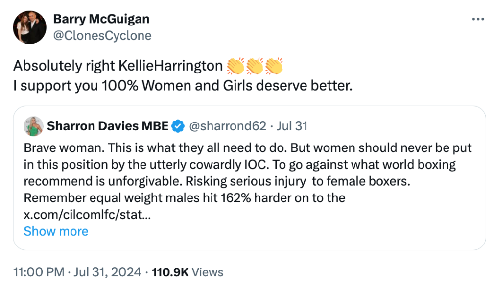 TWO “Female Boxers” Set To Compete At Paris 2024 Were Previously Disqualified From Women’s World Championship For Having “XY Chromosomes”