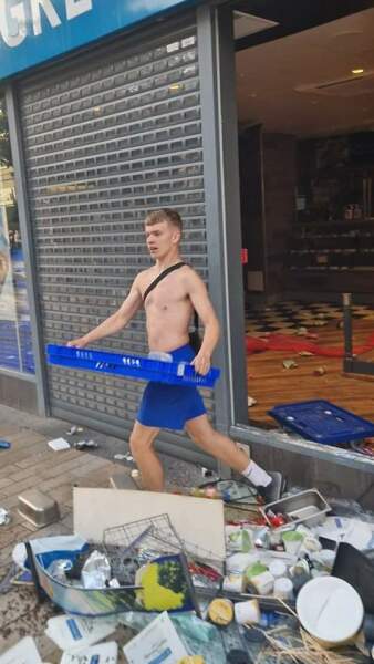 To think there's got to be at least a couple of MNers involved in the rioting ?