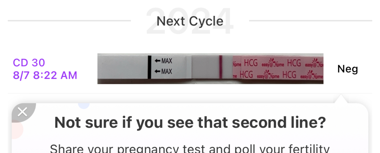 Pregnancy test 7 days DPO