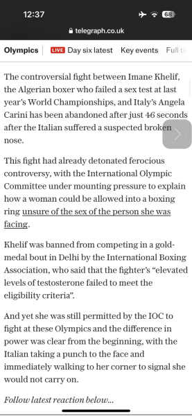 TWO “Female Boxers” Set To Compete At Paris 2024 Were Previously Disqualified From Women’s World Championship For Having “XY Chromosomes”