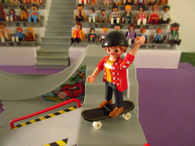 It's time for the Olympic Games for the Playmobil people in our house...