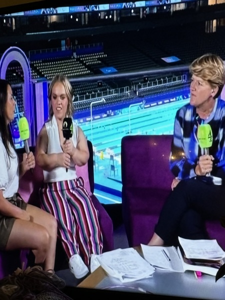 Ellie Simmonds trousers