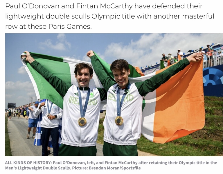 Ireland at the Paris Olympics