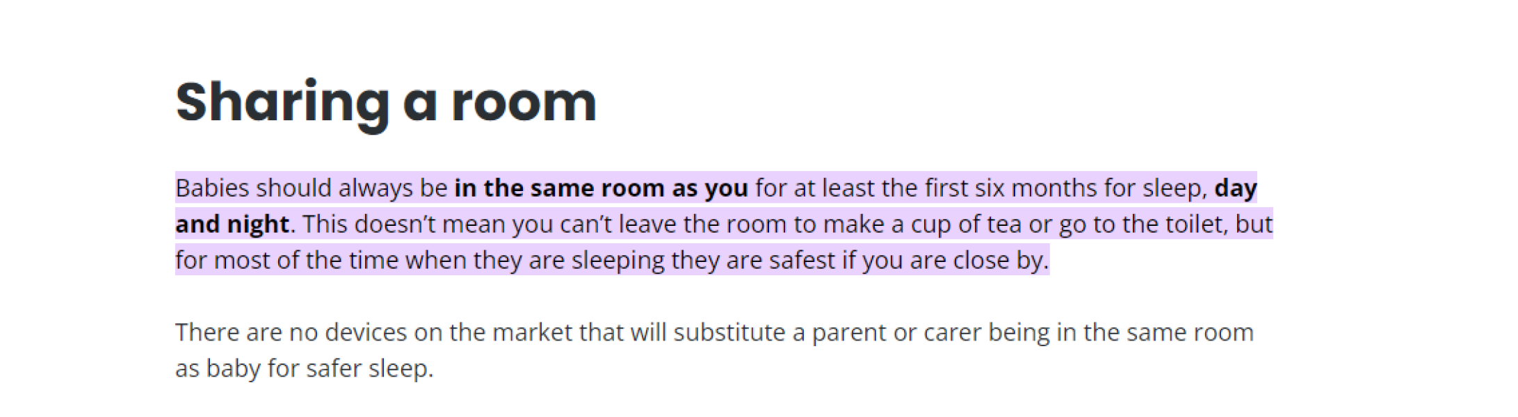 How am I supposed to stay in the same room as the baby for all naps?!