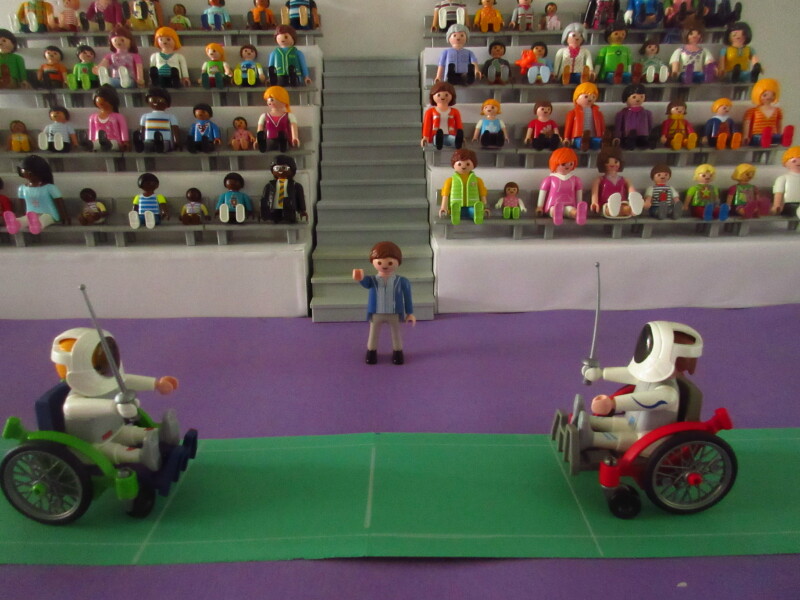 It's time for the Olympic Games for the Playmobil people in our house PART TWO