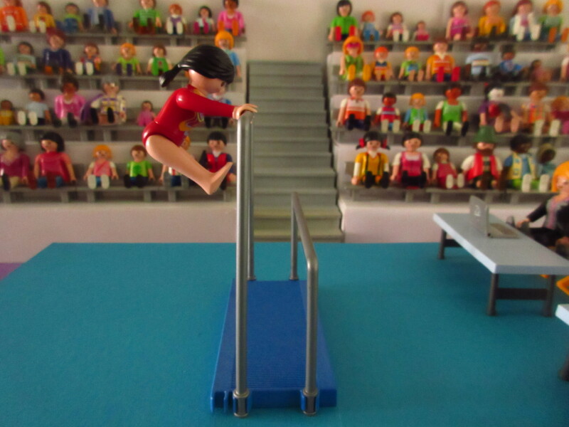 It's time for the Olympic Games for the Playmobil people in our house...