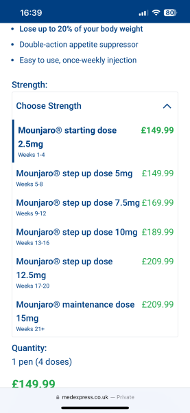 Mounjaro August newbie