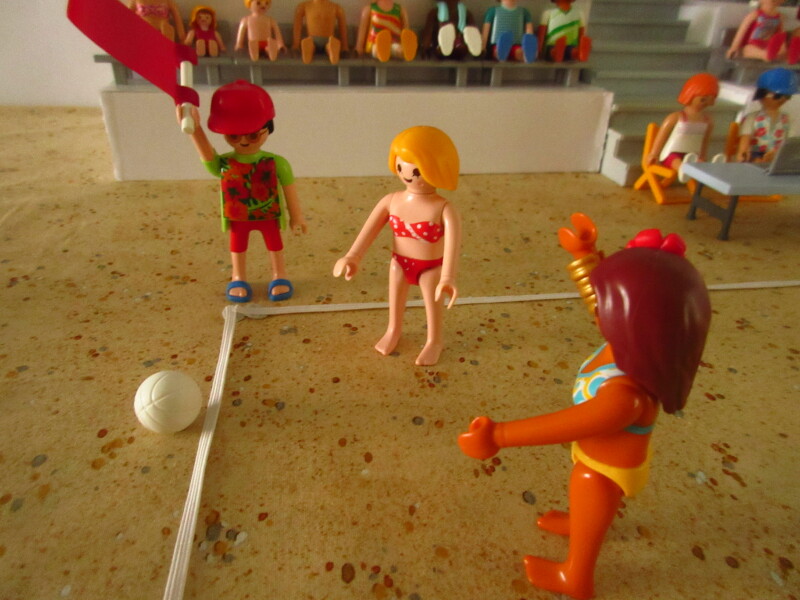 It's time for the Olympic Games for the Playmobil people in our house...