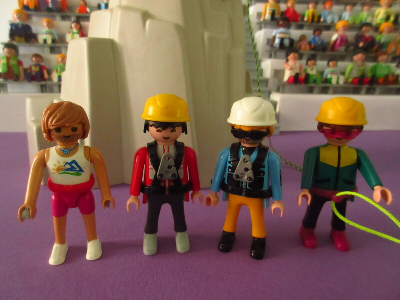 It's time for the Olympic Games for the Playmobil people in our house...