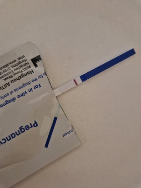 Pregnancy test confusion