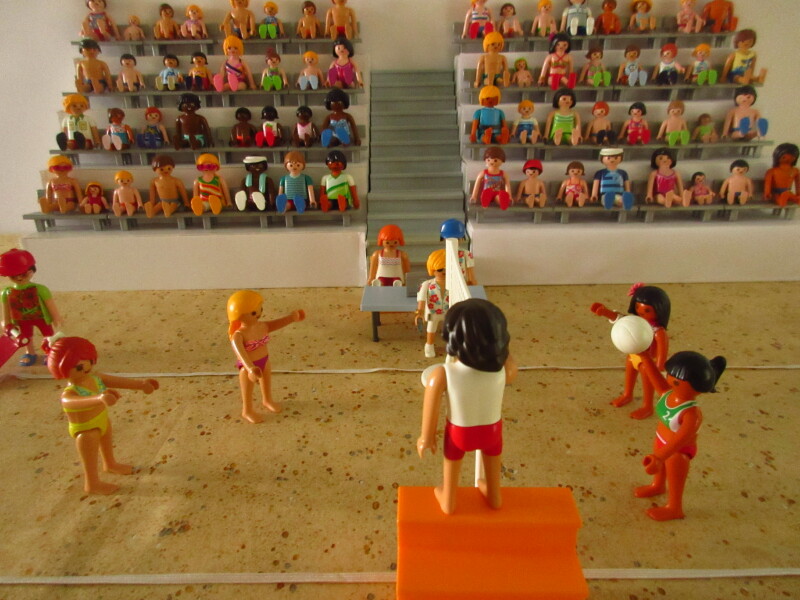 It's time for the Olympic Games for the Playmobil people in our house...