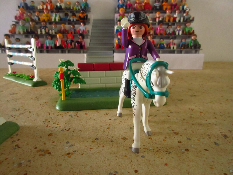 It's time for the Olympic Games for the Playmobil people in our house...
