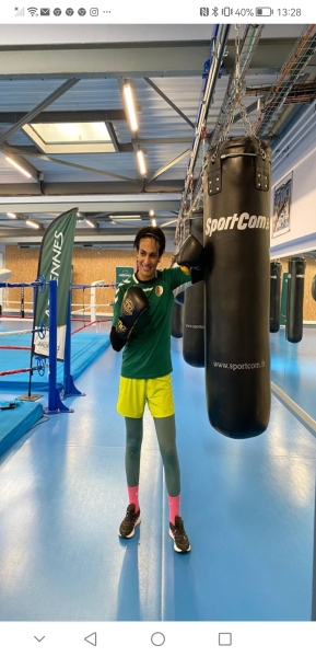 To ask if you think the Olympic boxers are male?