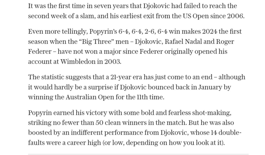 Tennis: Come on Dan! Or ABD!!