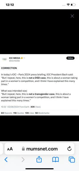 Thread 2: TWO “Female Boxers” Set To Compete At Paris 2024 Were Previously Disqualified From Women’s World Championship For Having “XY Chromosomes”