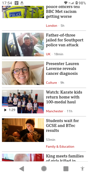Why is only Mumsnet small on my phone?