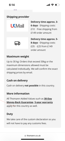 Buy instruments/ cases from Thomann