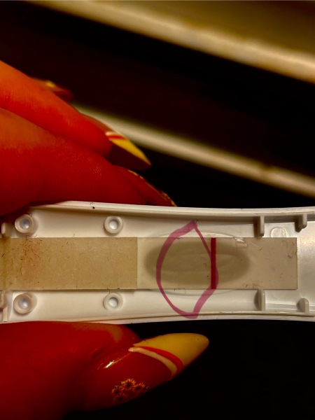 Having symptoms of pregnancy but not really any positive results