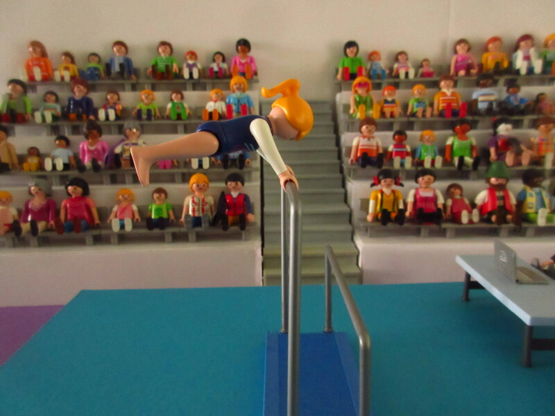 It's time for the Olympic Games for the Playmobil people in our house...