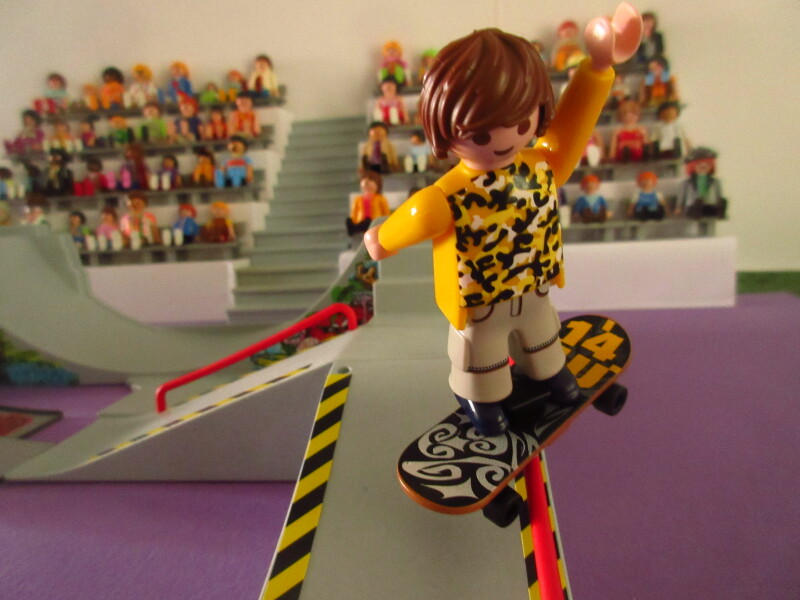 It's time for the Olympic Games for the Playmobil people in our house...