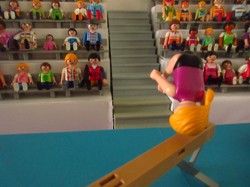 It's time for the Olympic Games for the Playmobil people in our house...