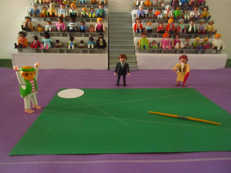 It's time for the Olympic Games for the Playmobil people in our house PART TWO