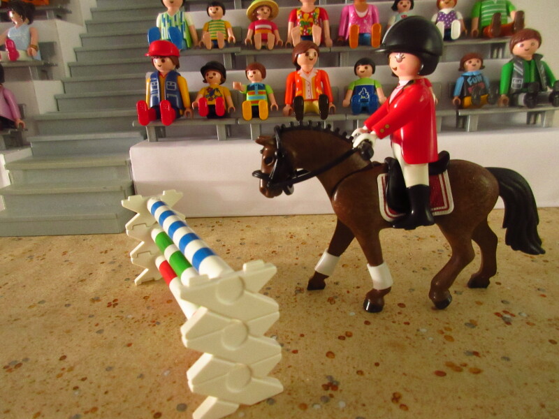 It's time for the Olympic Games for the Playmobil people in our house...