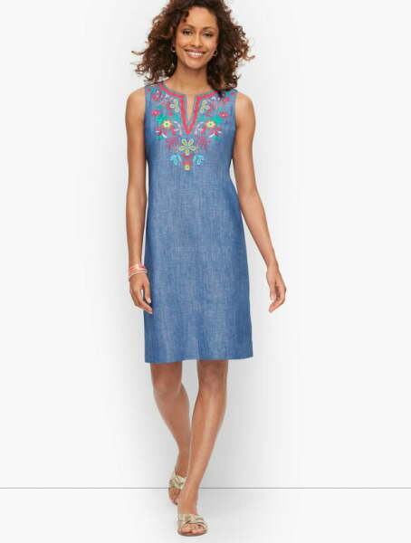 Who tf wears a shift dress other than on MN?