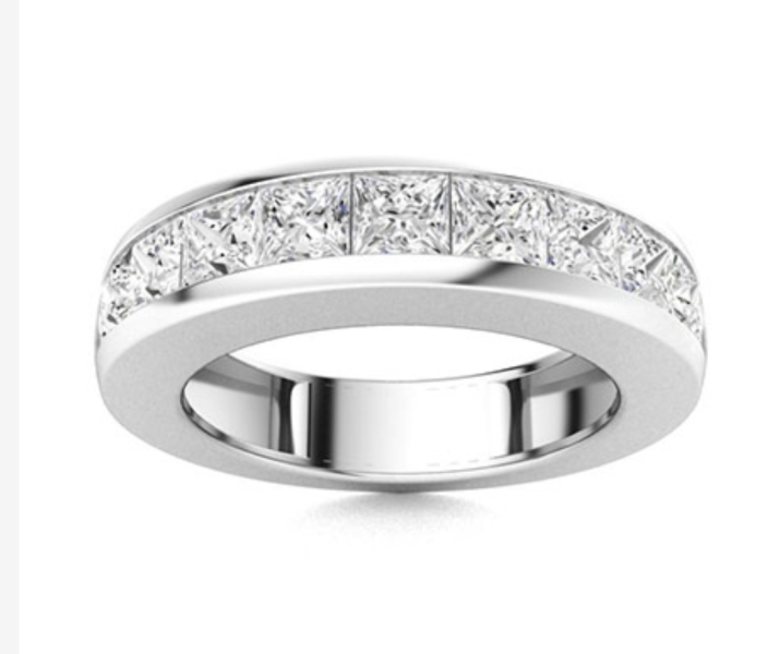 Wedding band without engagement ring, something more ornate?