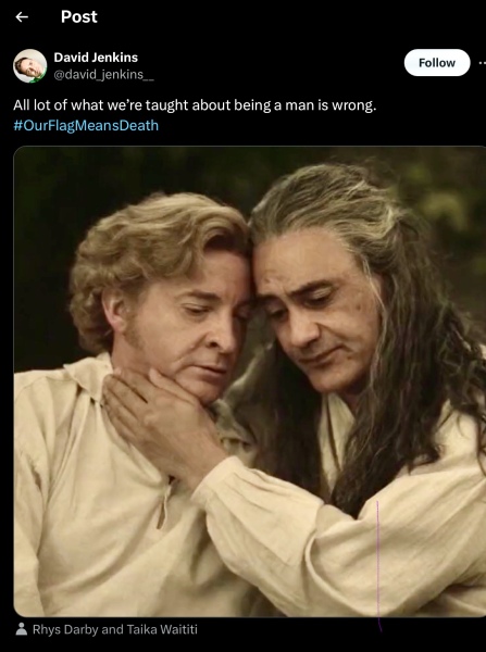 Our Flag Means Death - Thread 4: Roll up, roll up! Come join us for more pirate obsession!